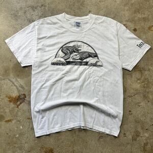 Vintage Y2K Reflex Studios Florida Alligators Outdoor Nature Shirt Size L